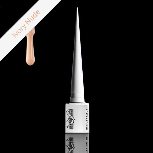 Kostka Polish Gel Color Ivory Nude 15ml | kostkanailsystem.cz