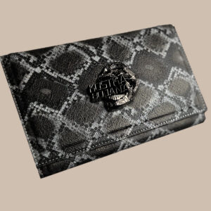 Brush Bag Gray Snake